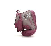 D.D. Step Girls First Steps Barefoot Boots – Pink &amp; Grey