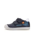 D.D. Step Boys Leather Shoes – Royal Blue