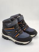 Geox Boys Water-Repellent Boots – Navy &amp; Orange, Himalaya