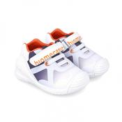 Biomecanics Kids First Steps Shoes – White &amp; Blue image