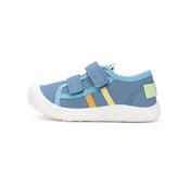 D.D. Step Boys First Steps Water-Repellent Canvas Shoes – Blue, Aero image