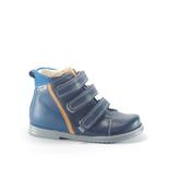 Ani-But Boys Orthopaedic Water-Repellent Shoes with Thomas Heel – Navy, Stiffed TE