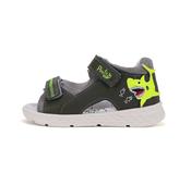 Ponte20 Boys First Steps Supinated Leather Sandals with Arch Support