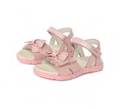 D.D. Step Girls Leather Sandals – Pink, Daisy