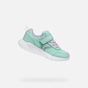 Geox Girls Trainers – Pink, Sprintye Mesh image