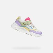 Geox Girls Trainers – Multicolour &amp; White, Loftus image