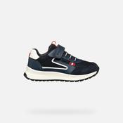 Geox Boys Trainers – Navy &amp; Red, Brizee DK