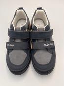 D.D. Step Boys Shoes – Navy &amp; Grey