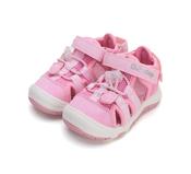 D.D. Step Girls Water-Repellent Sandals – Dark Pink