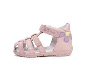 D.D. Step Girls Leather Sandals – Baby Pink image