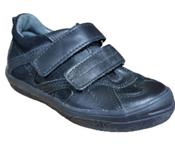 Gaspar Boys Leather Shoes – Black image