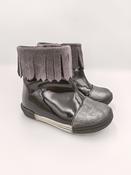 Kornecki Girls Boots – Black &amp; Silver image
