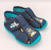 3F Boys First Steps Slippers – Pinguin Plane