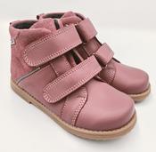 Ani-But Girls Orthopaedic Water-Repellent Boots with Thomas Heel – Dark Pink, TE POR image