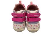 Biomecanics Girls First Steps Shoes – White &amp; Pink image