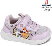 Apawwa Girls First Steps Trainers – Purple image