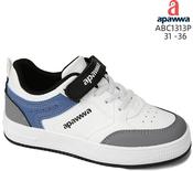Apawwa Boys Sneakers – White image