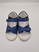 Jamet Boys Sandals with Arch Support – Navy &amp; Orange image