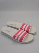 Befado Girls Slippers – Pink &amp; White image