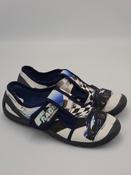 3F Boys Slippers – Navy &amp; White, Racing Car