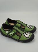 3F Boys Slippers – Green &amp; Black, Football