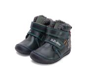 D.D. Step Boys First Steps Barefoot Water-Repellent Leather Boots – Emerald image