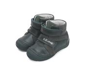 D.D. Step Boys First Steps Water-Repellent Leather Boots – Emerald image