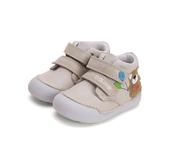 D.D. Step Kids First Steps Leather Shoes – Cream, Teddy image