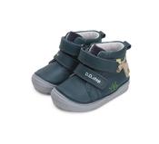 D.D. Step Boys First Steps Water-Repellent Leather Boots – Royal Blue image