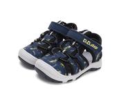D.D. Step Boys Water-Repellent Sandals – Black