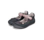 D.D. Step Girls Barefoot Leather Ballerinas – Royal Blue image