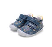 D.D. Step Boys First Steps Leather Shoes – Blue image