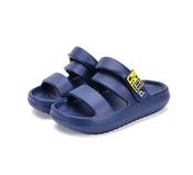 D.D. Step Boys Water-Repellent Slippers – Royal Blue, Sliders