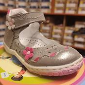Jamet Girls First Steps Ballerinas – Silver image
