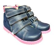 Ani-But Girls Orthopaedic Boots with Thomas Heel – Pink, Jeans image