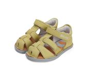 D.D. Step Kids Barefoot Leather Sandals – Khaki image