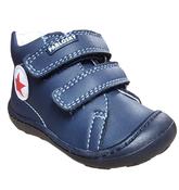 Pablosky Boys First Steps Leather Boots – Navy image