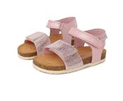 D.D. Step Girls Leather Sandals – Pink