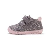 D.D. Step Girls First Steps Barefoot Shoes – Dark Grey image