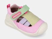 Biomecanics Girls First Steps Sandals – Fuchsia, Lurex