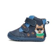 D.D. Step Boys First Steps Barefoot Boots – Royal Blue