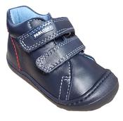 Pablosky Boys First Steps Leather Boots – Navy image