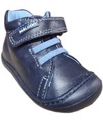 Pablosky Boys First Steps Leather Boots – Navy image