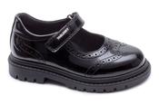 Pablosky Girls School Shoes – Black image