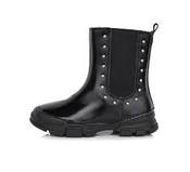 D.D. Step Girls Leather Boots – Black