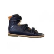 Ani-But Kids Orthopaedic Sandals with Thomas Heel – Navy &amp; Orange