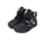 D.D. Step Girls Barefoot Water-Repellent Leather Boots – Black image