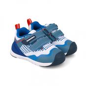 Biomecanics Boys First Steps Shoes – White &amp; Azure