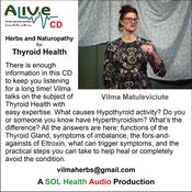 Thyroid Health with Vilma Matuleviciute - AUDIO Download/Stream