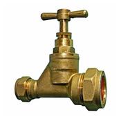 Brass Fittings 332 Stop Cock 20x15mm" image